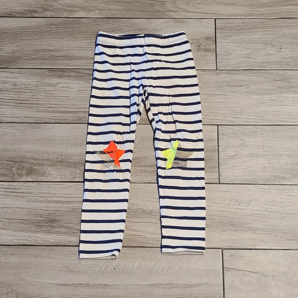 🍁 Crewcuts striped Star Knee leggings🪅